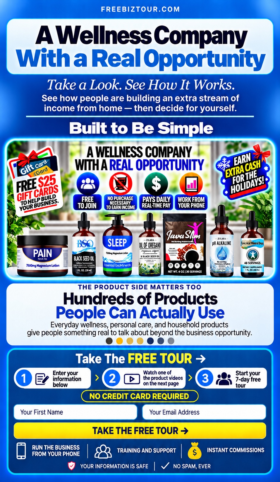 FreeBizTour.com wellness business opportunity